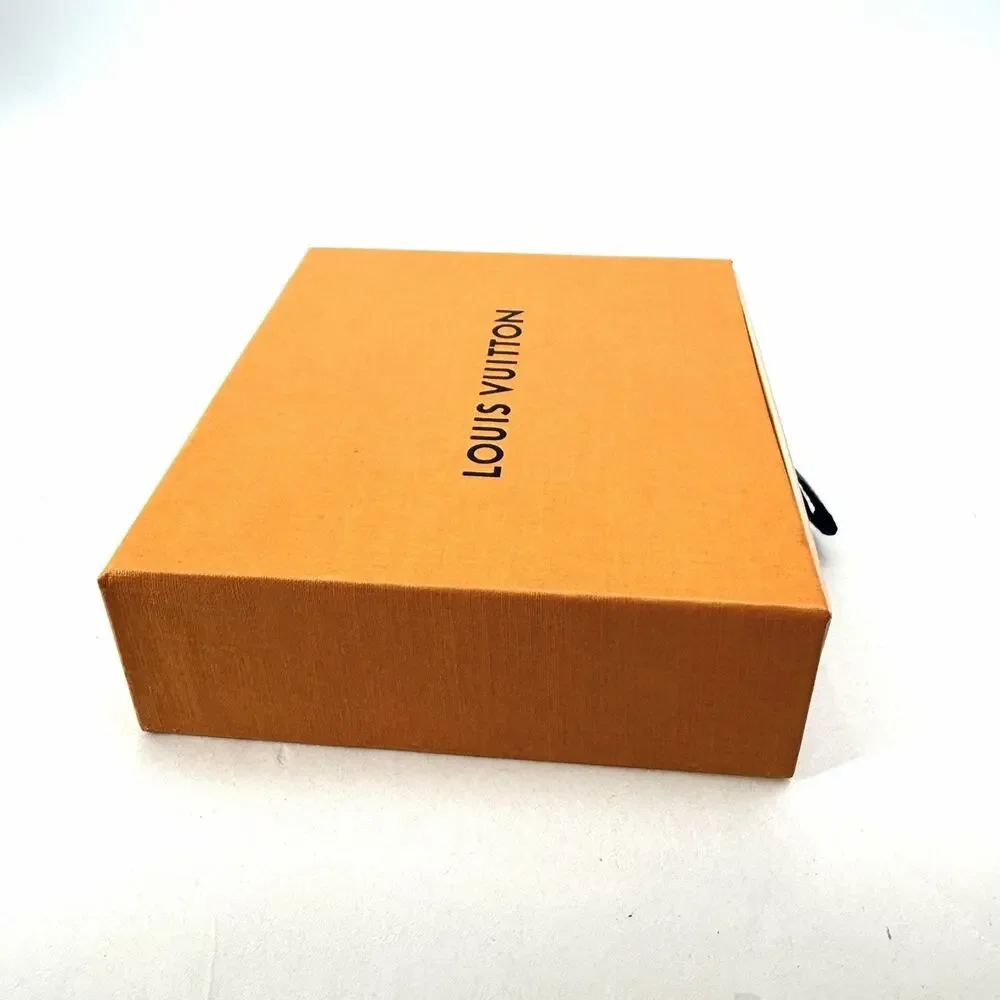Louis Vuitton Authentic Orange Empty Small Gift Box & Dust Bag